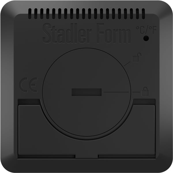 Stadler Form Selina Little -fukt- och termometer, svart