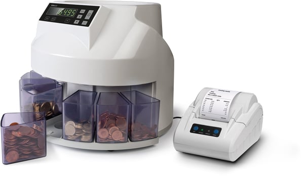 Safescan 1250 -myntiräknare och sorterare