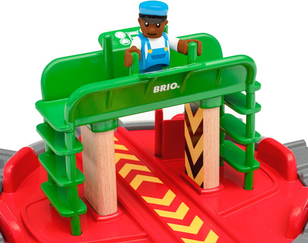 BRIO World 33476 - Drejebord og figur