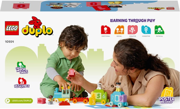 LEGO DUPLO My First Siffertåg – Lär dig räkna 10954 Byggleksak (23 delar)