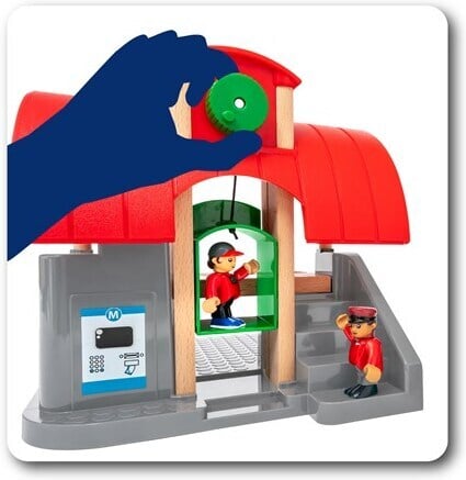 BRIO World 33989 - Centralstation set