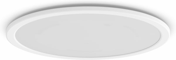 Philips Superslim CL550 -taklampe, rund, hvid, 1500 lm, 4000K