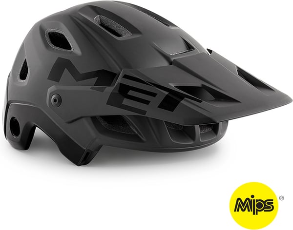 MET Parachute MCR MIPS cykelhjelm, 58-61 cm, sort