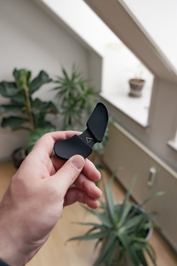 Deltahub Carpio 2.0 handledsstöd, höger, storlek L, grå