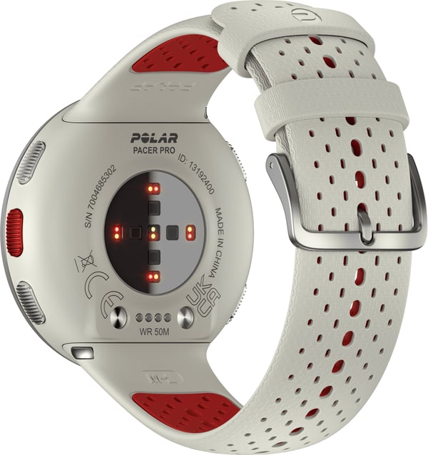 Polar Pacer Pro -GPS-løbeur, Snow White