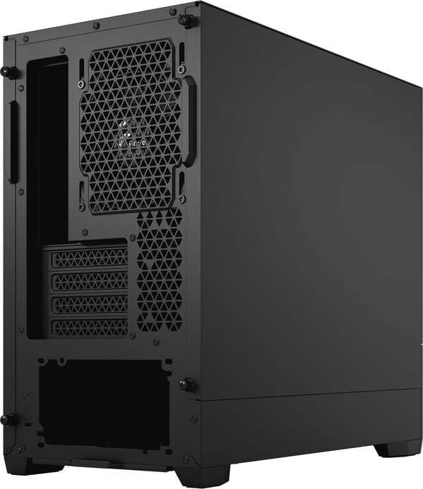 Fractal Design Pop Mini Silent Black Mini-ITX-chassi, svart