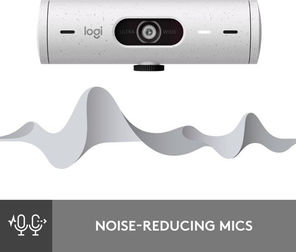 Logitech Brio 500 webb-kamera, vit