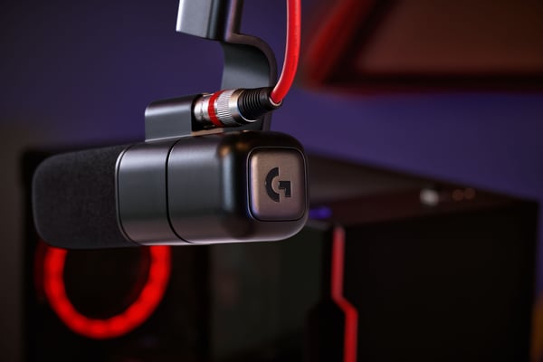 Logitech G Yeti Studio mikrofon, sort