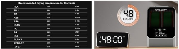Creality Space Pi Plus Filamenttørker - filamenttikuivuri
