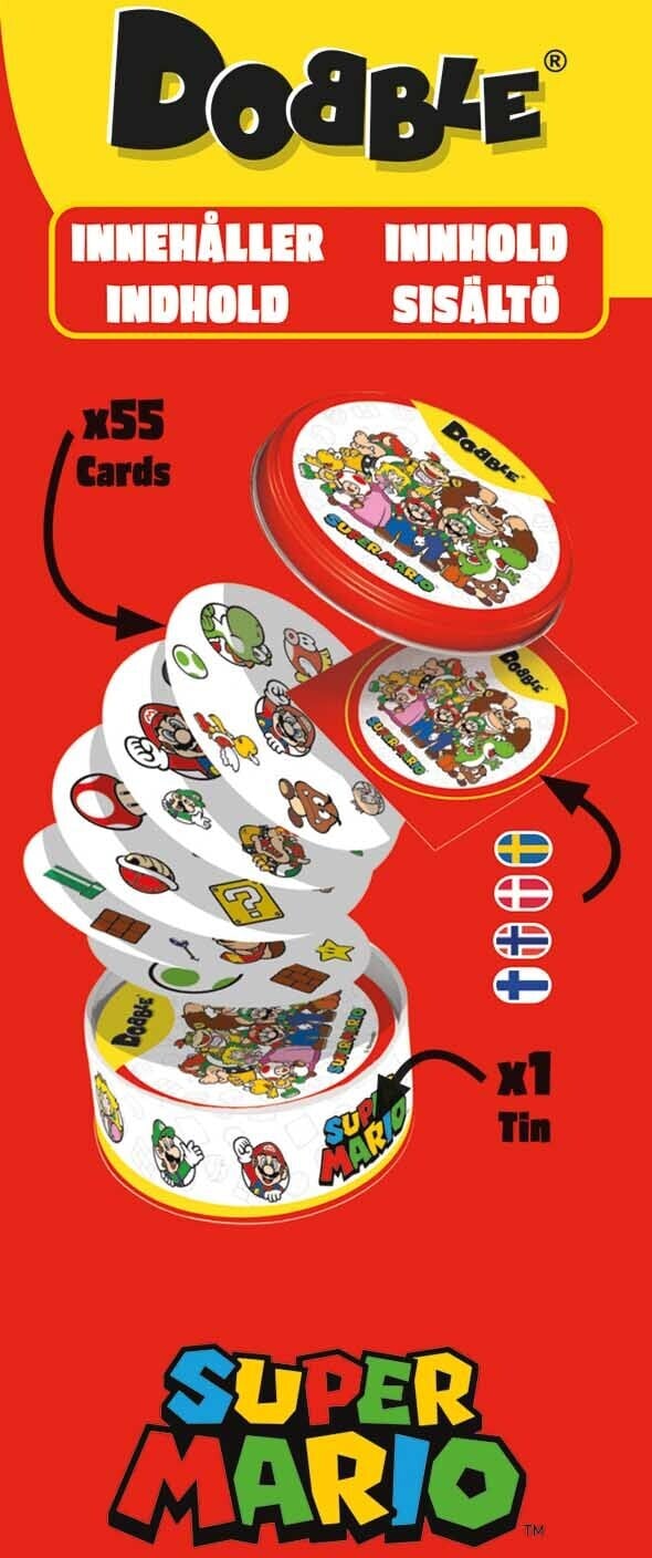 Dobble Super Mario - kortspel