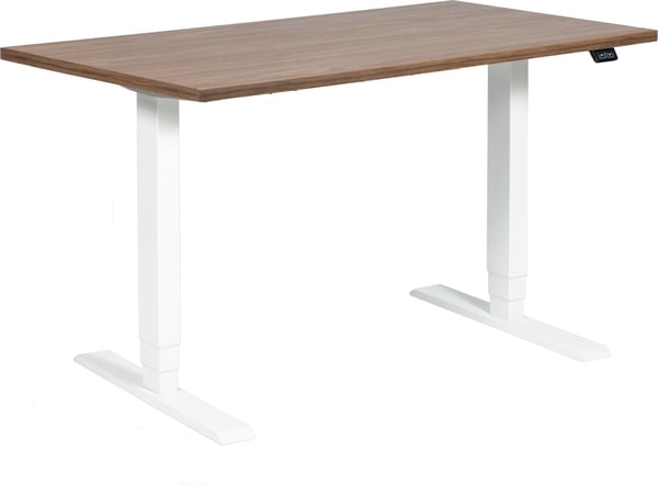 Elfen Ergodesk -bordskiva, 140 x 80 cm, valnöt