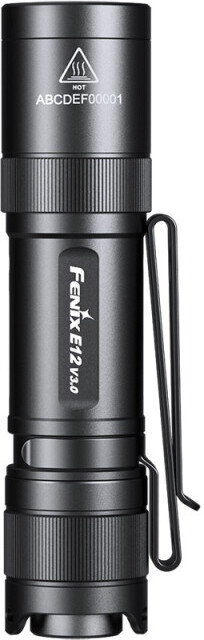 Fenix E12 V3.0 lommelygte, 200 lm