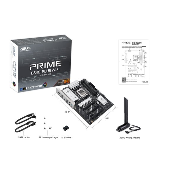 ASUS PRIME B840-PLUS WIFI AM5 ATX moderkort