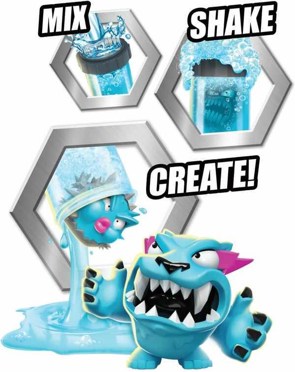 MrBeast Lab Swarms Atomic Mega Lab S2 – 12 figurer, sortiment