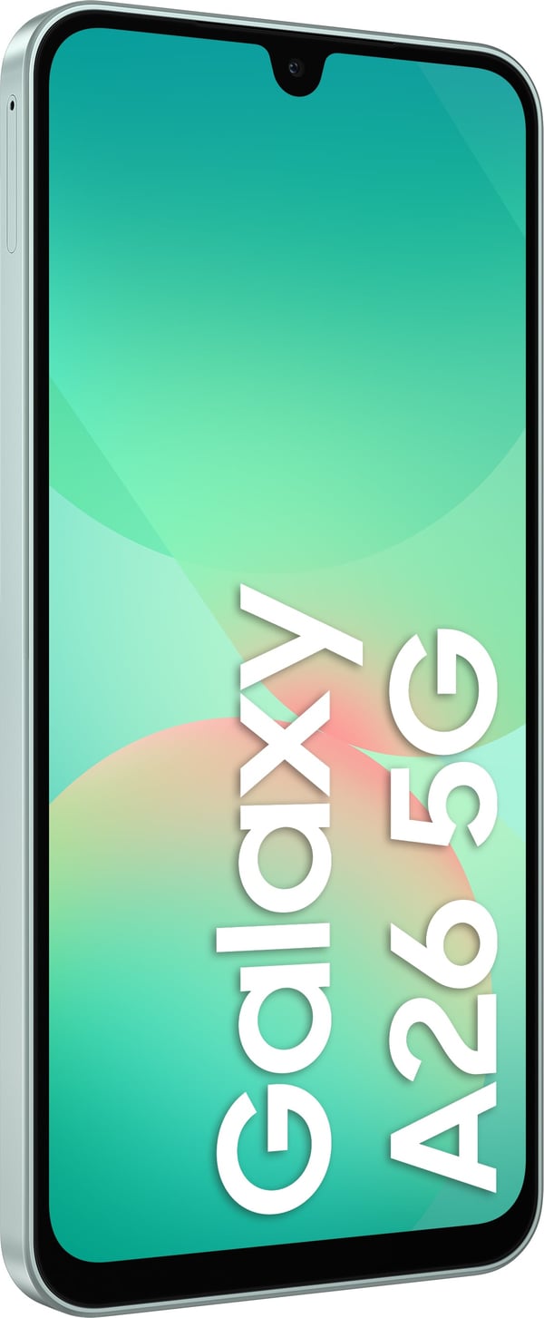Samsung Galaxy A26 5G telefon, 128/6 GB, mintgrön
