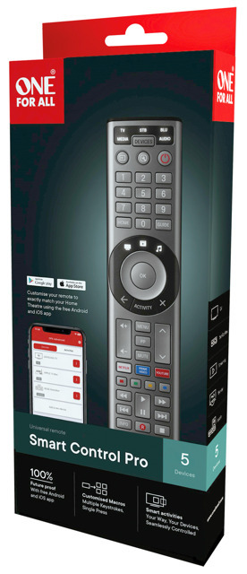 One For All URC7956 Smart Control Pro 5 universalfjärrkontroll
