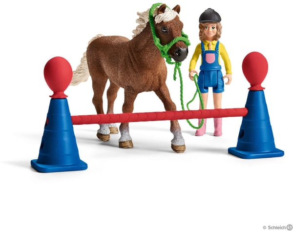 Schleich Farm World 42481 - Ponyagilitytræning