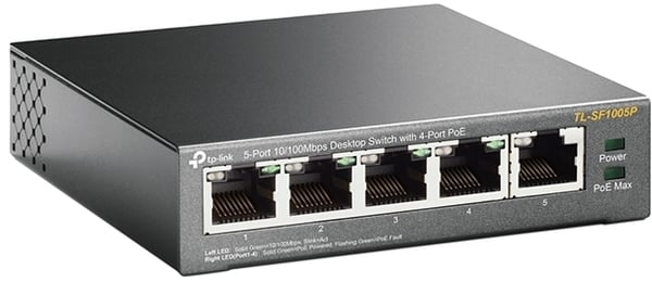TP-LINK TL-SF1005P - 5-portars switch
