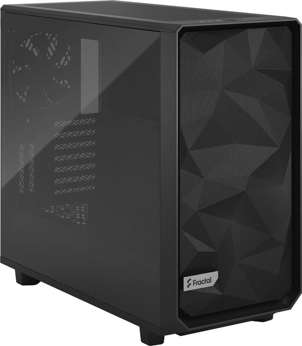 Fractal Design Meshify 2 Light Tempered Glass ATX-kabinet, sort
