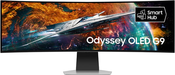 Samsung Odyssey G9 (G95SC) 49" OLED buet gamingskærm