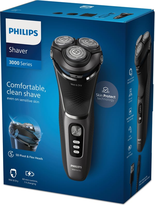 Philips Shaver Series 3000 S3343/13 - barbermaskine