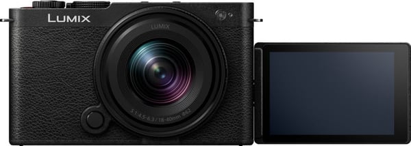 Panasonic LUMIX S9 -systemkamera + 18-40 mm -objektiv, svart