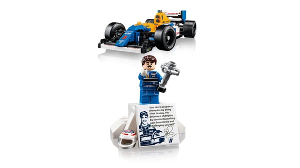 LEGO Icons 10353 – Williams Racing FW14B og Nigel Mansell
