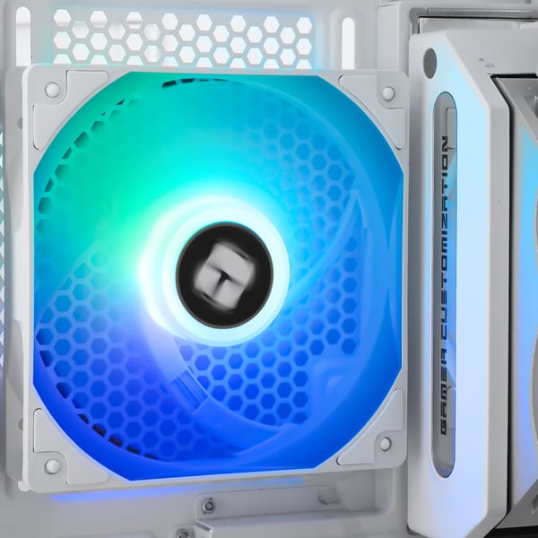 Thermalright TL-C12C-S ARGB -blæser, 120 mm, hvid, 3-pak