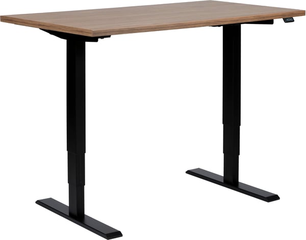 Elfen Ergodesk -bordskiva, 120 x 60 cm, valnöt