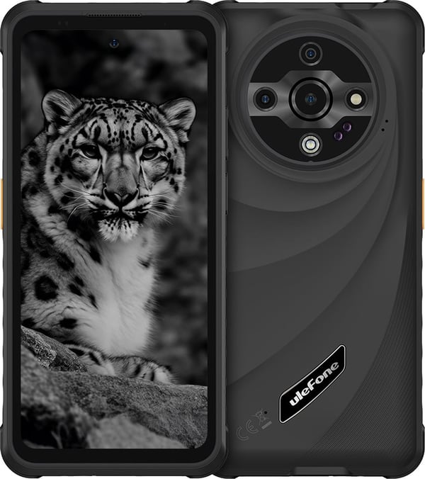 Ulefone Armor X31-telefon, 128/6 GB, svart