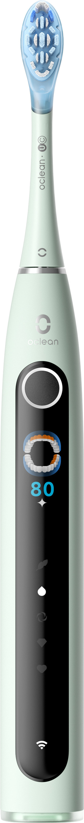 Oclean X Pro 20 S eltandborste, grön