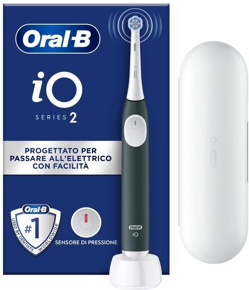 Oral-B iO2 eltandborste + resefodral, grön