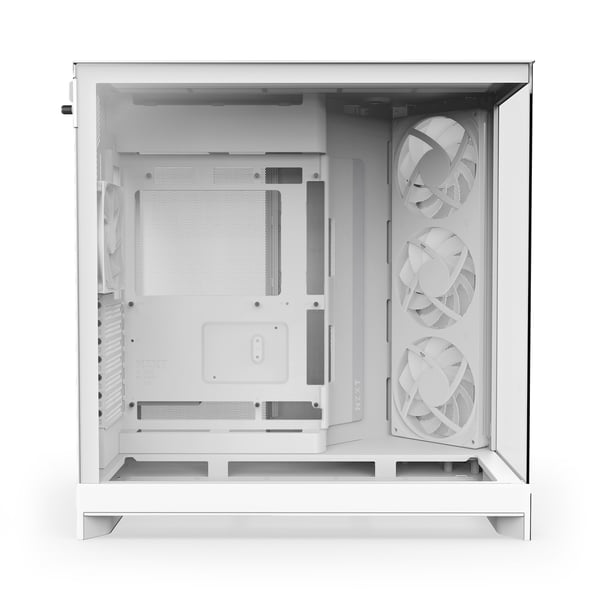 NZXT H9 Flow RGB (2025) ATX-chassi, vit