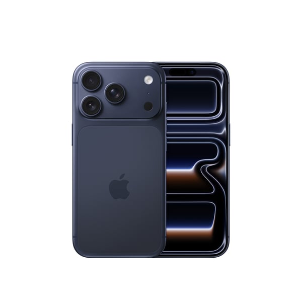 Apple iPhone 17 Pro 256 GB-telefon, mörkblå