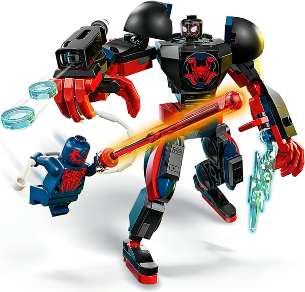 LEGO Super Heroes Marvel 76337 Miles Morales robot mot Spider-Man 2099