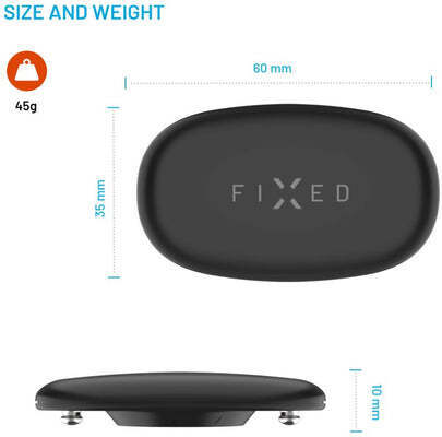 Fixed Pulse Dual pulsmätare med pulsband (HR+HRV)