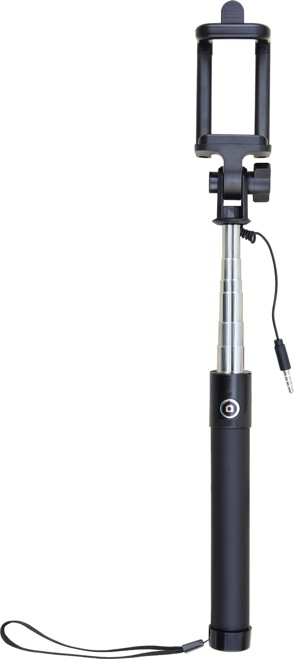 Wave Selfiestick 3,5 mm, svart