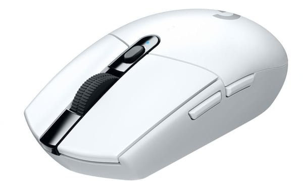 Logitech G305 -trådlös LIGHTSPEED-spelmus, vit