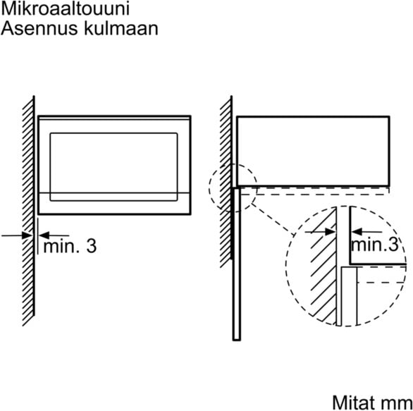 Bosch BFL524MB0 Serie 6 -mikrovågsugn, svart