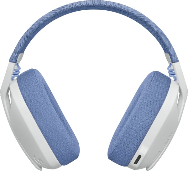 Logitech G435 Lightspeed trådløse gamingheadset, hvid
