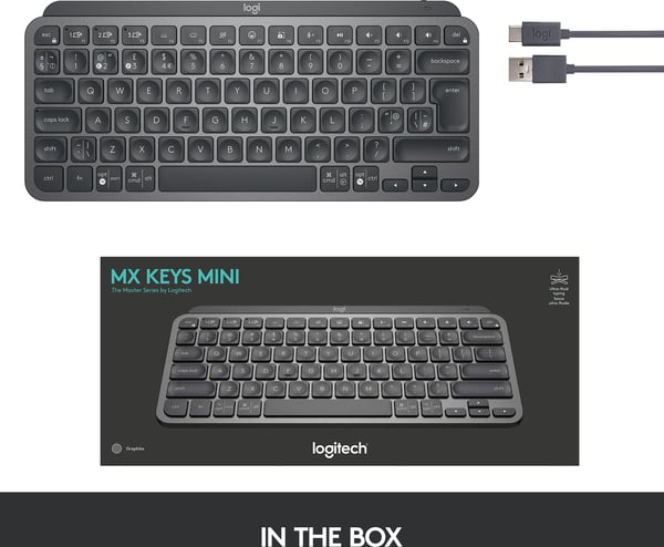 Logitech MX Keys Mini-tangentbord, svart