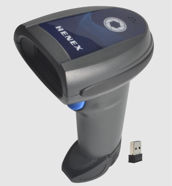 Henex HC-5208SR -streckkodsläsare, Bluetooth, 2D, svart Henex HC-5208SR -streckkodsläsare, Bluetooth, 2D, svart