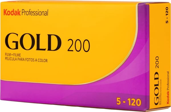 Kodak Professional Gold 200 120 Film 5-pack