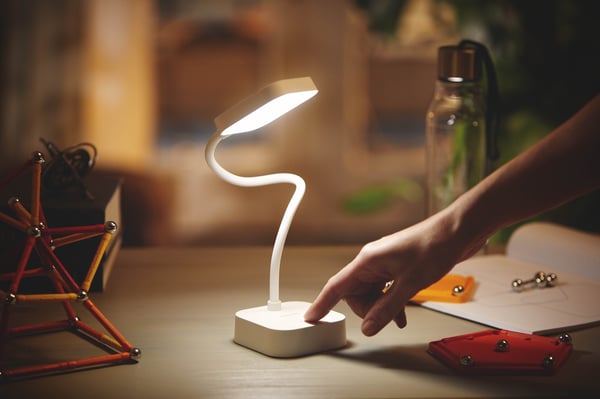 Philips Rock DSK211 - skrivebordslampe, hvid