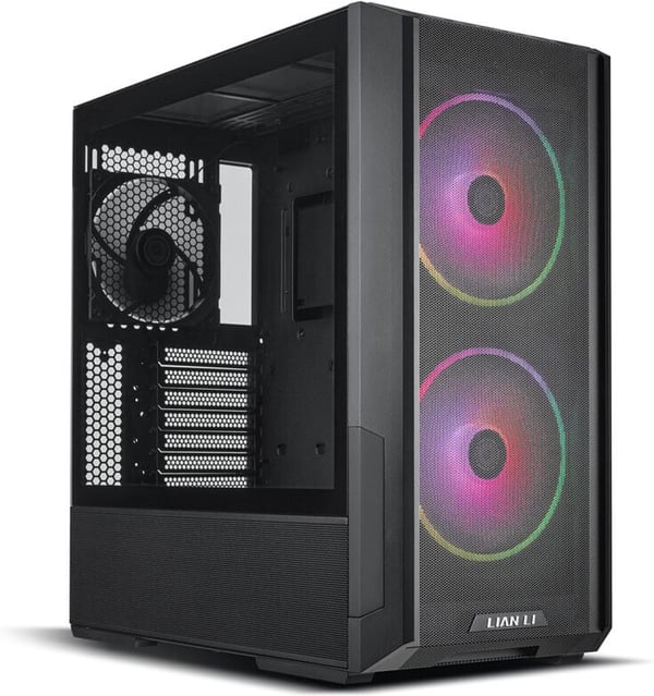 Lian Li LANCOOL 216 RGB E-ATX-kabinet med vindue, sort