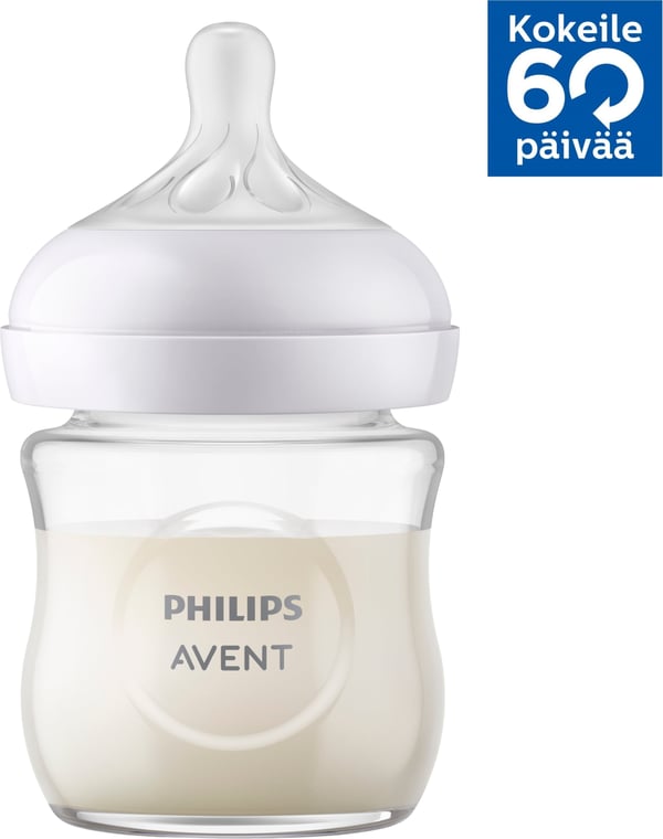 Philips Avent SCY930/01 Natural Response -glasflaska, 120 ml