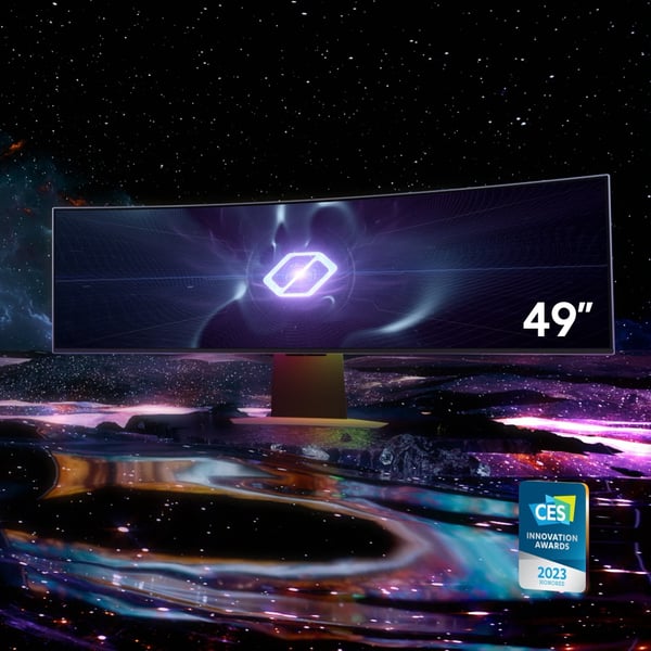 Samsung Odyssey G9 (G95SC) 49" OLED buet gamingskærm