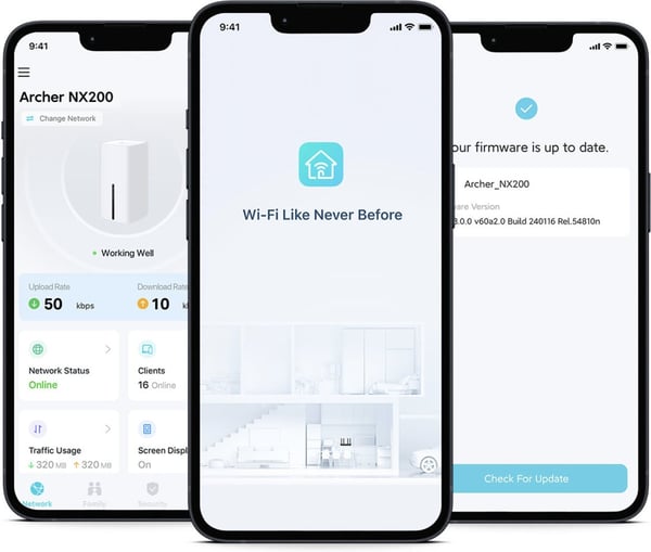 TP-LINK Archer NX200-5G Dual Band 5G/4G/3G-modem och WiFi6-basstation