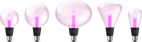Philips Hue Lightguide Globe -smartlampe, E27, G125