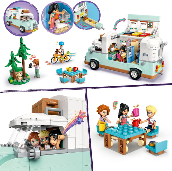 LEGO Friends 42663 – Venners eventyr med campingvogn